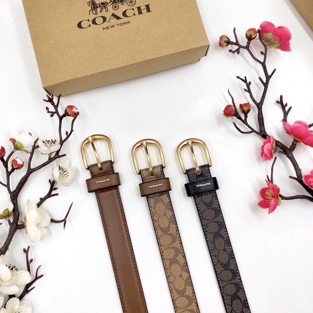 THẮT LƯNG COACH NỮ ĐỤC LỖ