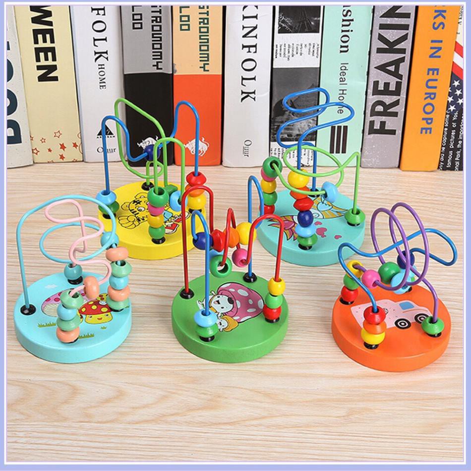 Đồ Chơi Luồn Hạt Bằng Gỗ  Hơn 20 Mẫu Cho Bé Sáng Tạo - BEOFAMILY - Đồ chơi gỗ