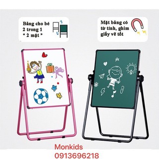 ( Kho Sỉ ) Bảng Vẽ Trẻ Em Từ Tính 2 Mặt Tặng Full Đồ Cho Bé