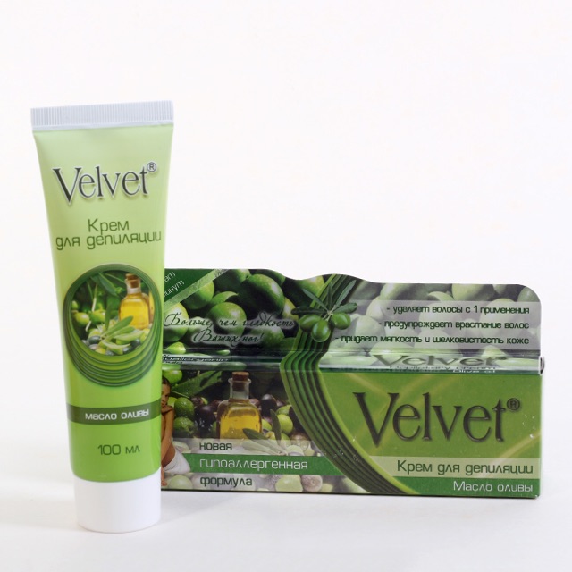 Kem tẩy lông Velvet Olive oil - Nga chính hãng 100% | BigBuy360 - bigbuy360.vn