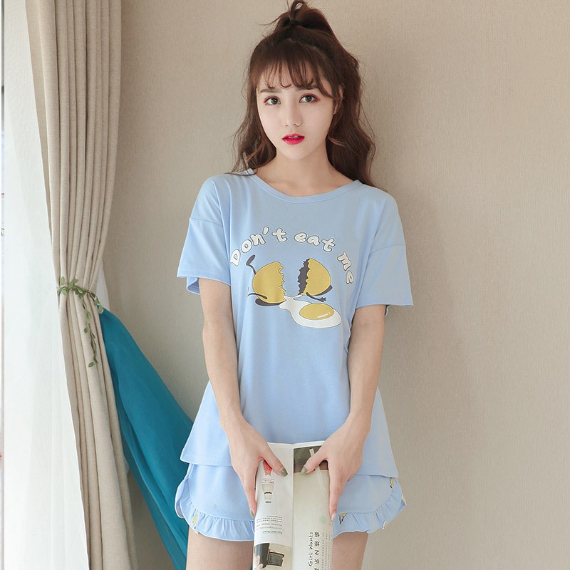 Bộ Mặc Nhà, Bộ Ngủ Cotton Cao Cấp - Cá Tính, Trẻ Trung, Phong Cách Hàn Quốc | BigBuy360 - bigbuy360.vn