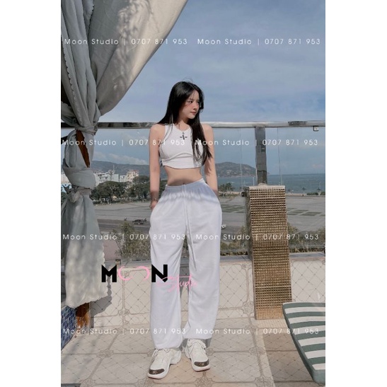 Quần jogger chất nỉ nhiều màu