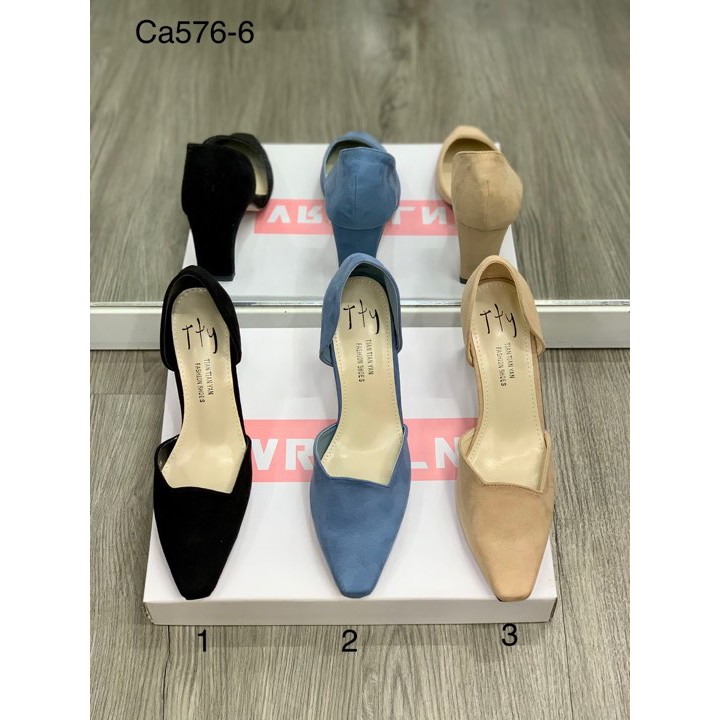 Giày cao gót trụ