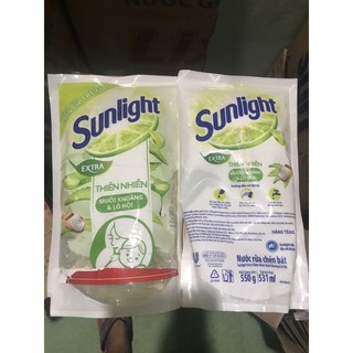  Rửa chén sunlight thiên nhiên 550gam