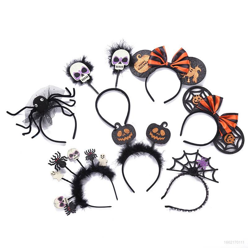 Băng Đô Cài Tóc OIO Hình Bí Ngô Halloween