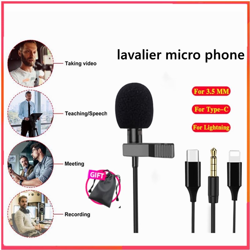 Micro kẹp áo đa hướng cho máy tính/IOS/Android chất lượng cao