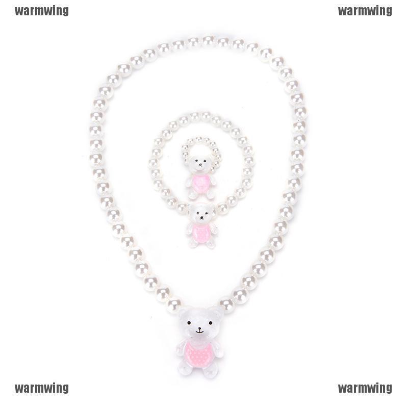 Bộ Vòng Tay Chuỗi Hạt Ngọc Trai Nhân Tạo Thời Trang