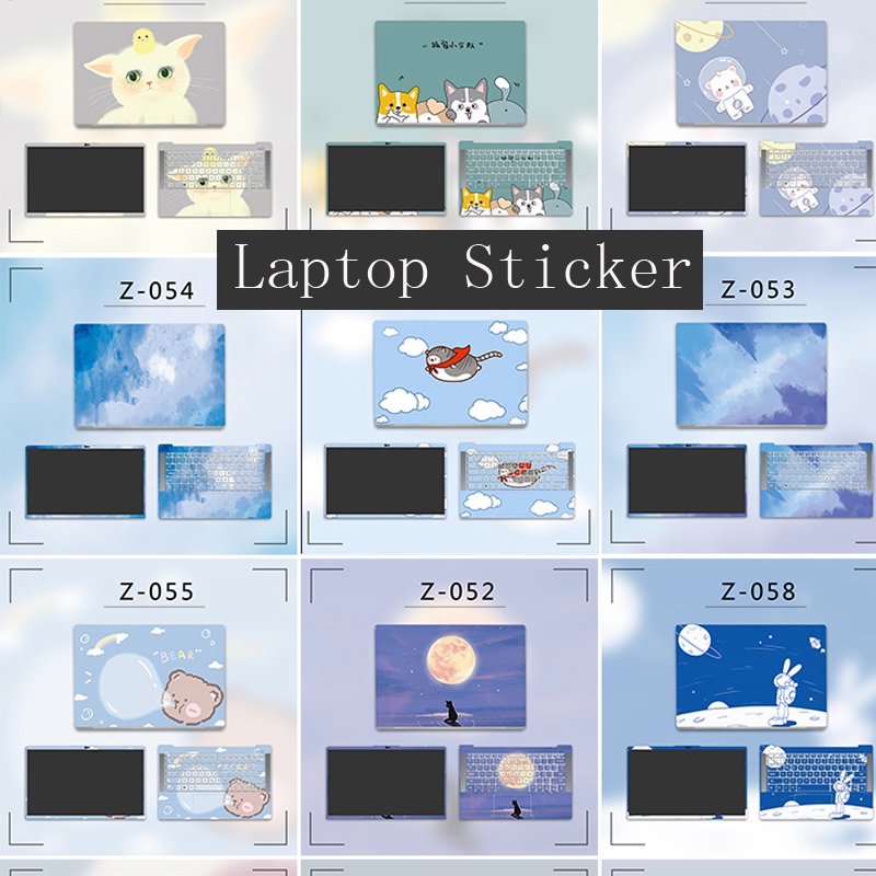 Laptop Sticker Lenovo Ideapad 320C-15 Cool Laptop Skin 15'' Inches Waterproof Anti-fouling Anti-scratch Protective Full Film