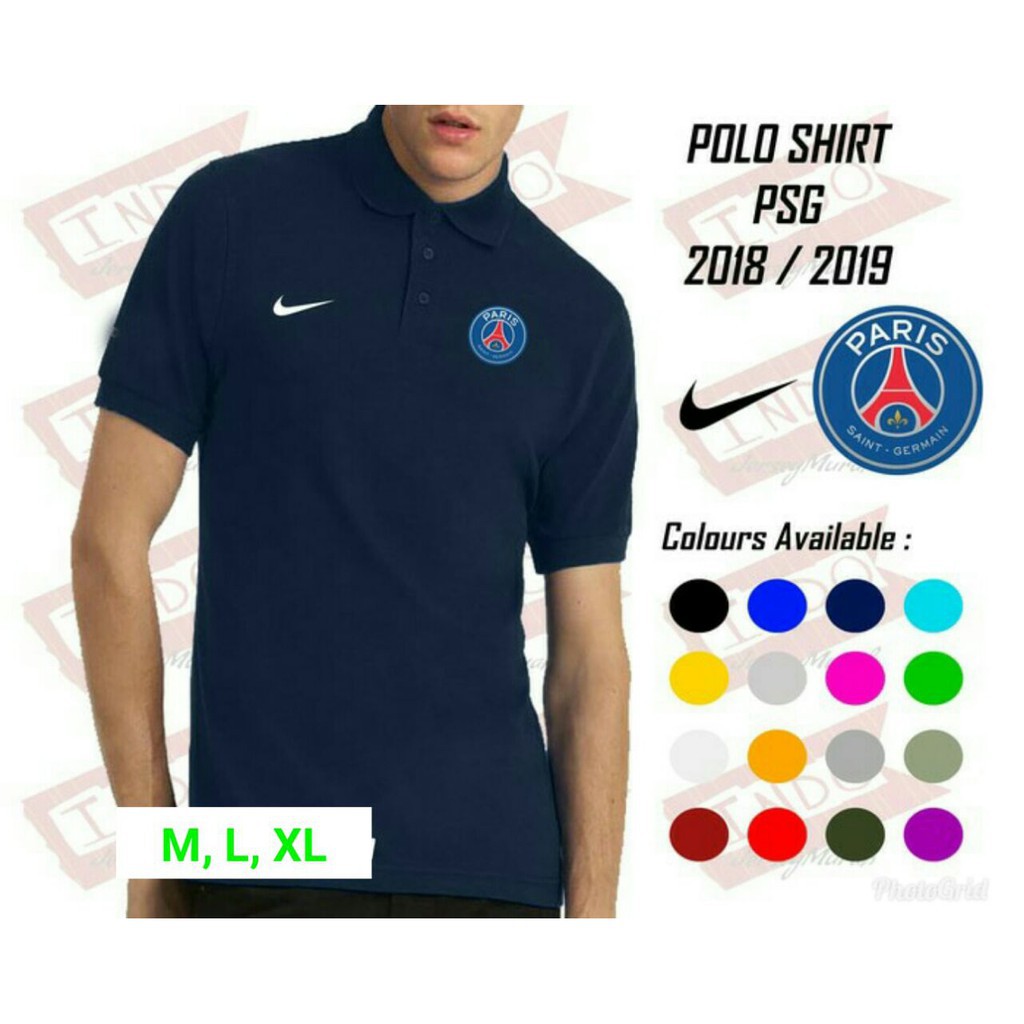 Áo Thun Polo Paris Saint Germain Psg 2018 / 2019