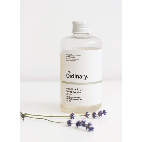 The Ordinary toner 7% glycolic acid tẩy da chết sáng mịn
