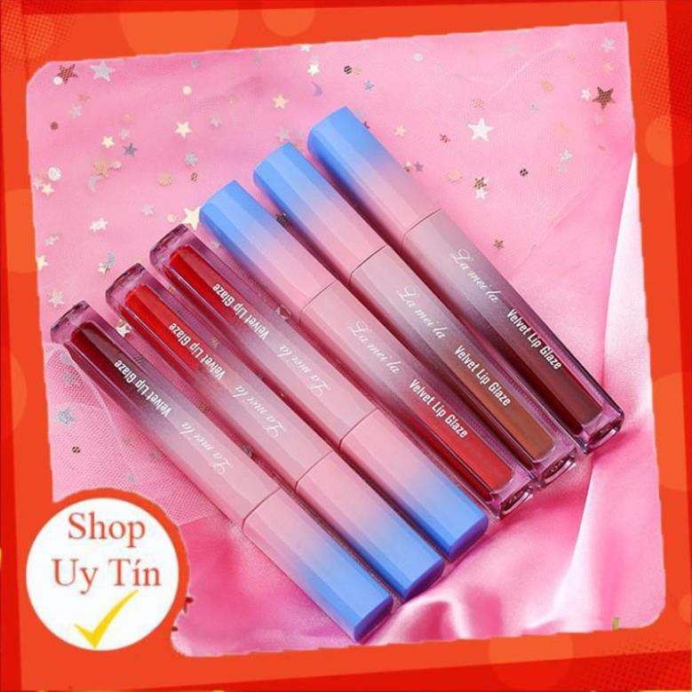 [Freeshipmax] Son kem Lameila Velvet Lip Glaze LVG6