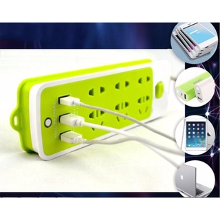 Ổ cắm điện 3 cổng usb jpdq freeship hàng chất lượng cao nem365