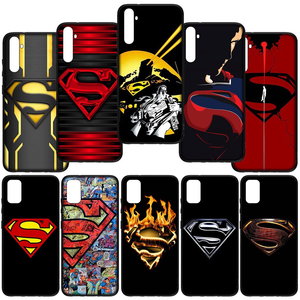 Ốp Điện Thoại Silicon Mềm Hình Logo Superman Cho Samsung Galaxy A02 A32 5G A72 4G A02S M02 F2-EB66