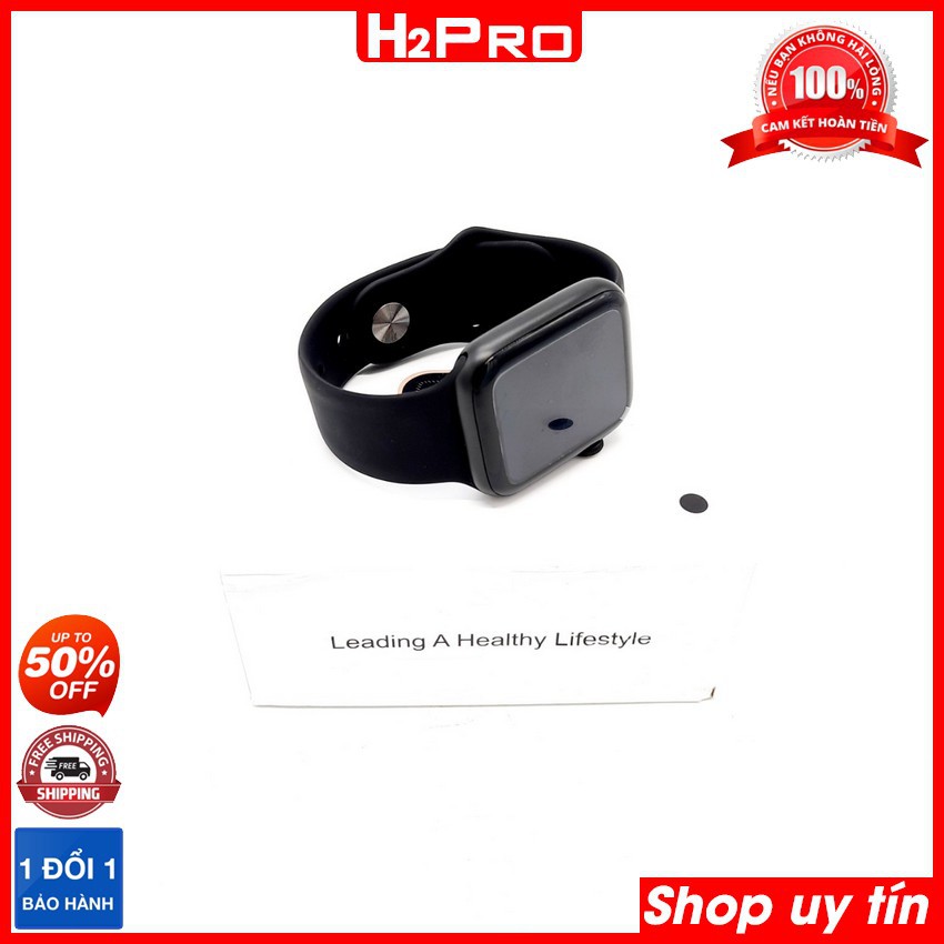 Đồng hồ thông minh W16 H2Pro, 1.75in, chống nước IP68, đo nhiệt độ cơ thể-nhịp tim-đếm bước, đồng hồ thông minh giá rẻ