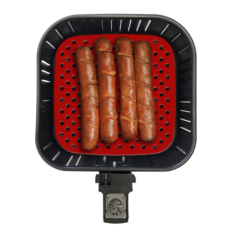 Tấm Lót Nồi Chiên Không Dầu Bằng Silicone Kích Thước 7.5 Inch Hoặc 8.5 Inch Chống Dính Có Thể Tái Sử Dụng | BigBuy360 - bigbuy360.vn