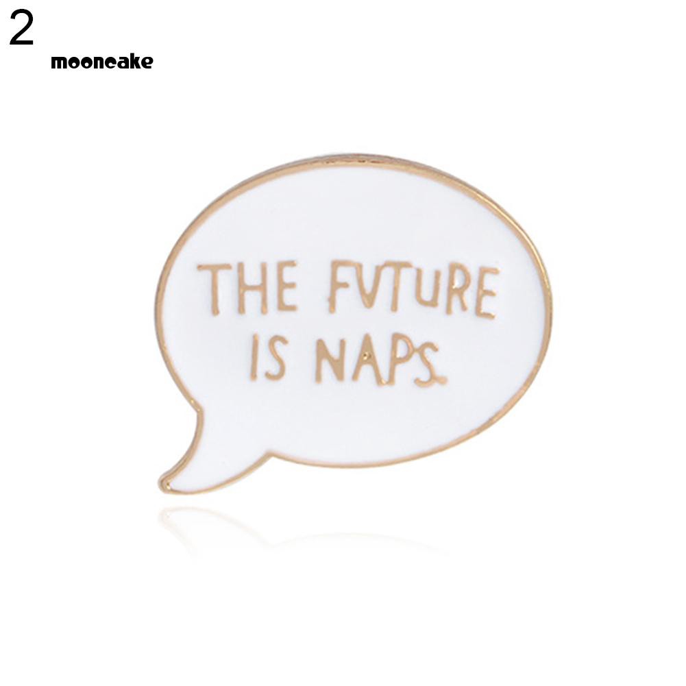 Ghim cài áo hình sách/khung đối thoại dễ thương cho nữ