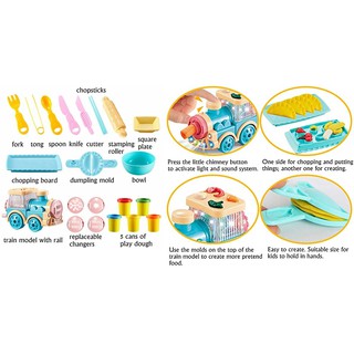 ĐỒ CHƠI ĐẤT SÉT - MÁY LÀM MÌ XE LỬA