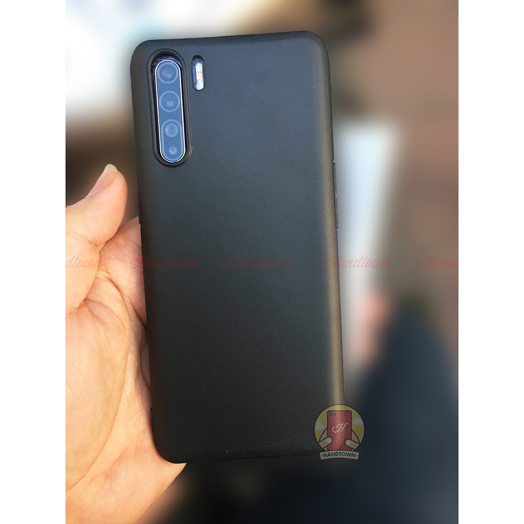 Ốp Lưng Oppo Reno3 Dẻo Đen Chống Ố