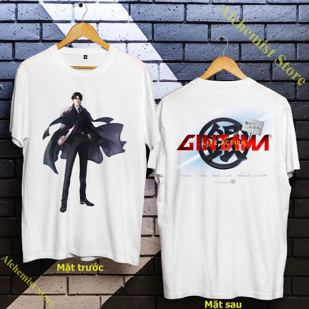 [SALE SẬP SÀN] 💯 Áo Phông Hijikata Toshiro - Áo Phông Gintama mềm mại - thoáng mát - GTM-013