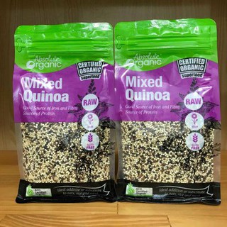 Hạt Diêm Mạch Quinoa Mix Absolute Organic gốc ÚC, 400gram