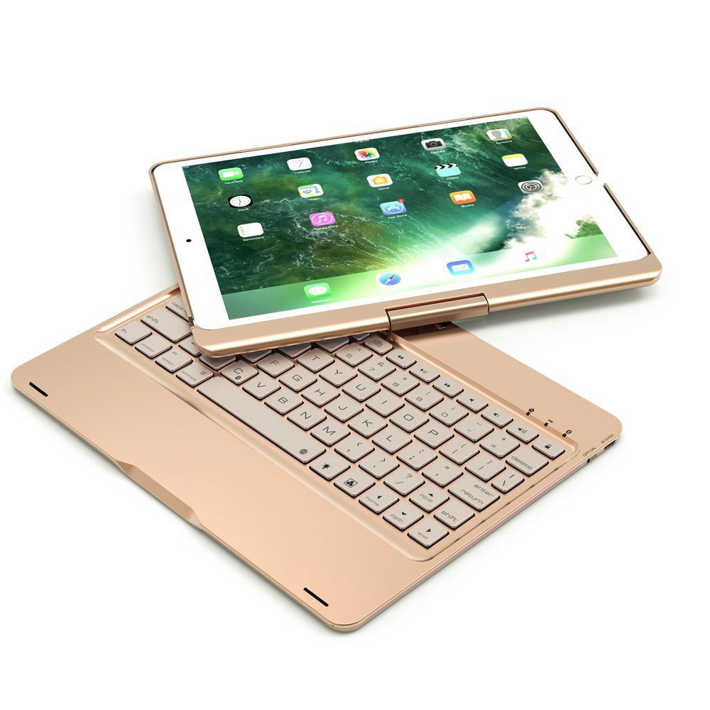 Bàn phím Bluetooth dành cho ipad Air 3 2019 10.5 inch xoay 360 độ 7 màu đèn cho bàn phím !!!