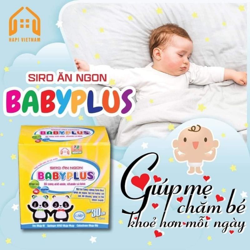 BABYPULS - siro ăn ngon, giúp tăng cân, tiêu hóa tốt, tăng sức đề kháng ,hết táo bón ( MUA HÀNG CHÍNH HÃNG VỚI GIÁ SỈ )