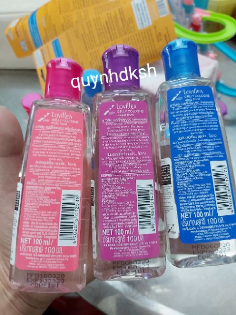 Nước hoa dạng gel  lovillea 100ml
