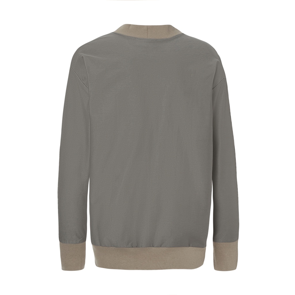 DVRK - Áo khoác cardigan thêu logo xù -DVRK-21ss