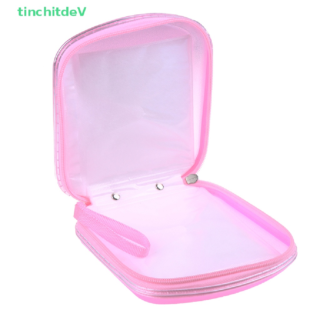 Túi Đựng Đĩa CD DVD 40 Ngăn Có Khóa Kéo Tiện Dụng