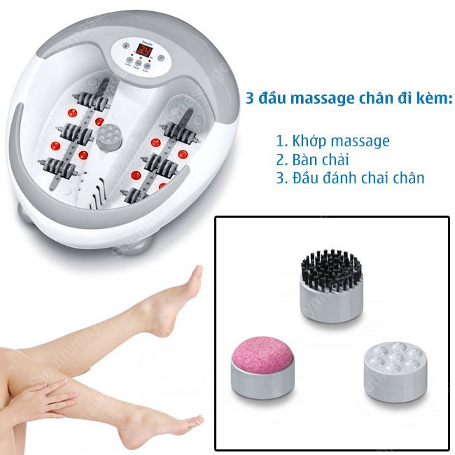 [HOT] Bồn ngâm chân massage đa năng Beurer FB-50 