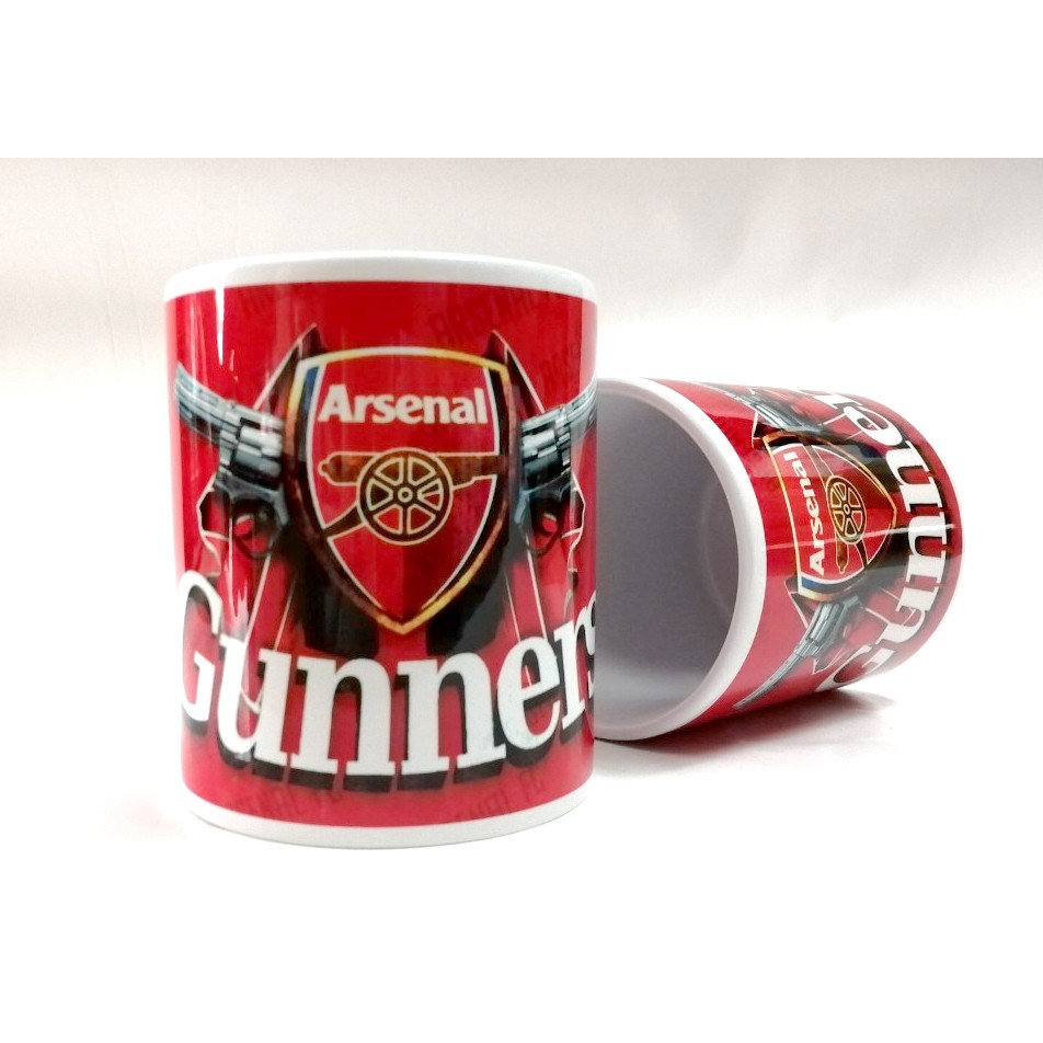 Ly cốc sứ Arsenal hình khẩu pháo