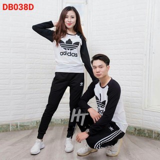 Bộ nỉ dài nam nữ vải nhập
