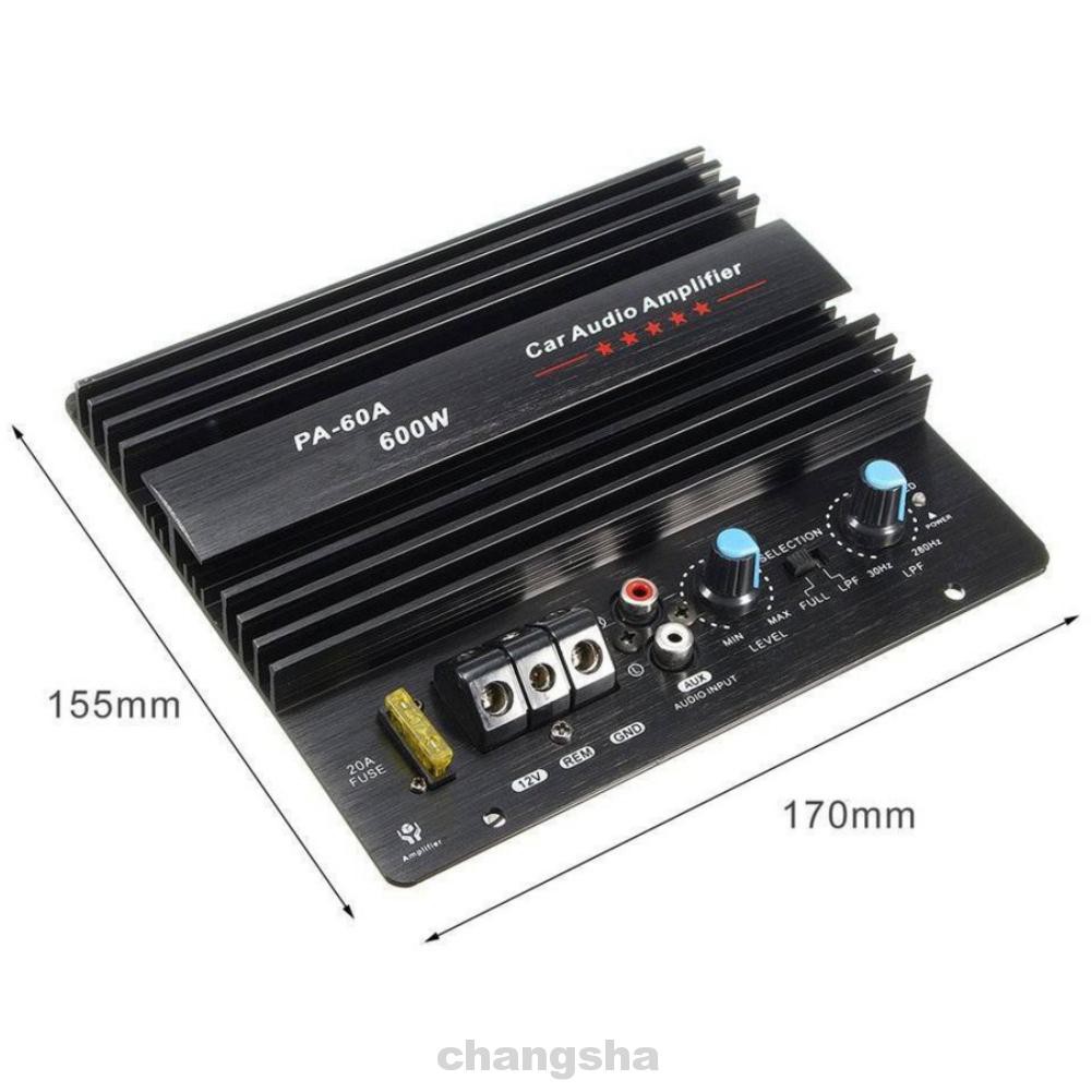 CHANNEL Bảng Mạch Khuếch Đại Âm Thanh 12v 600w Pa-60A Cho Xe Hơi