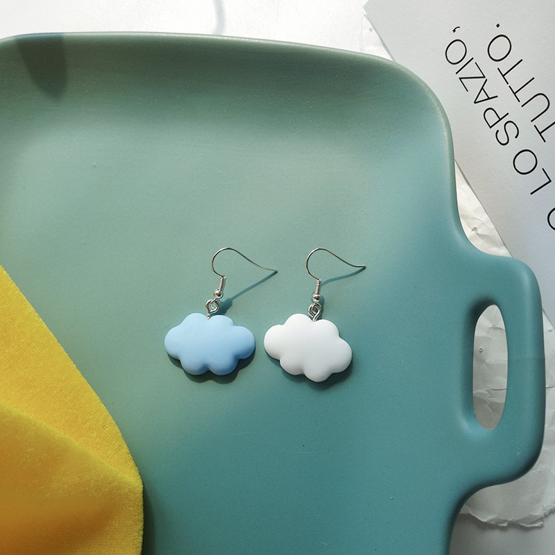 Bông Tai Hình Đám Mây Dễ Thương Hợp Thời Trang A314