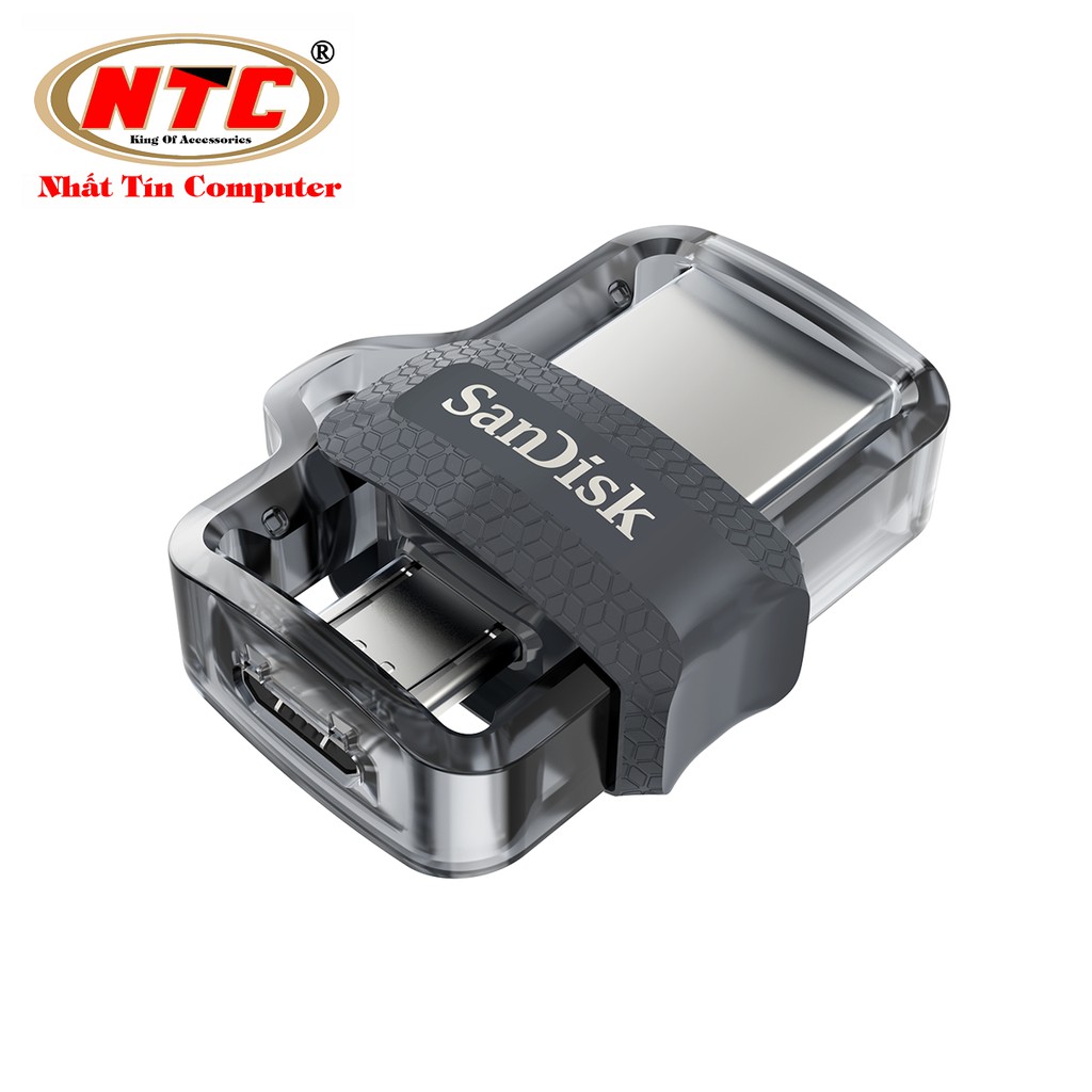 USB OTG SanDisk Ultra 16GB Dual Drive m3.0 (Bạc)