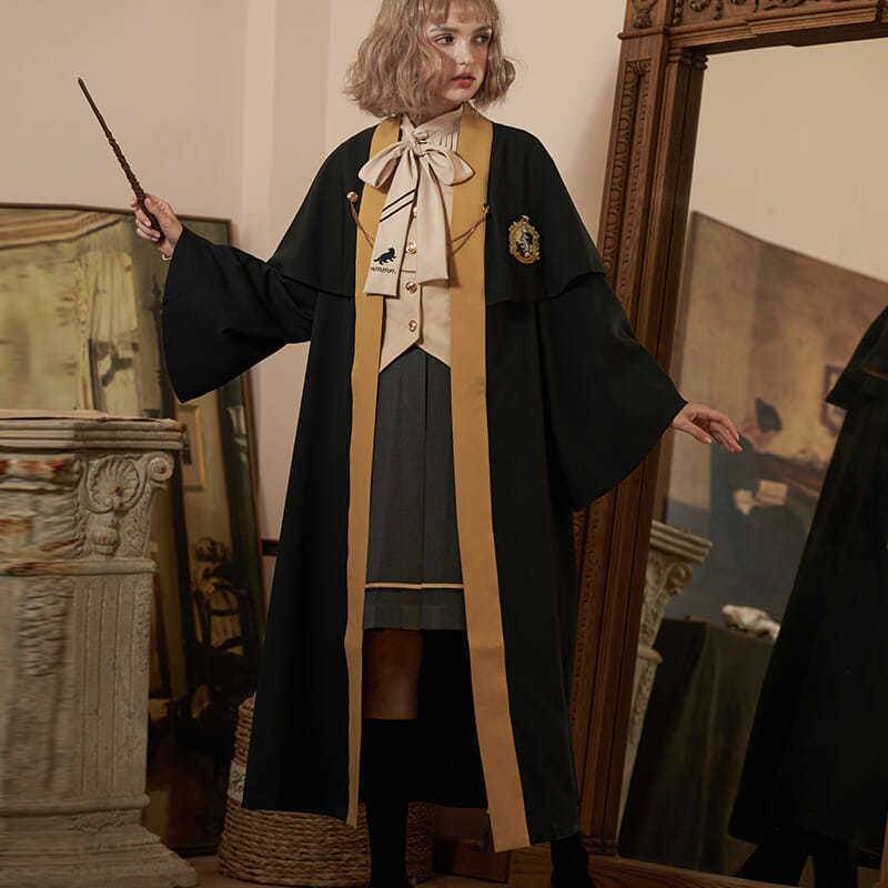 Harry Potter cosplay Harry Potter English Wind JK Áo choàng  đ ồng phục Harry Potter cos Universal Studios Show Lễ phục tốt nghiệp  Đ ảng