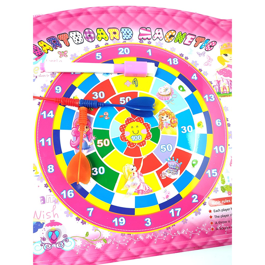 Bảng phi tiêu nam châm họa tiết đáng yêu cho bé