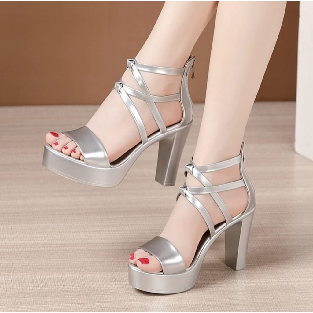 GIÀY SANDAL CG ĐÚP 2 NÚT THẮT CỔ CHÂN