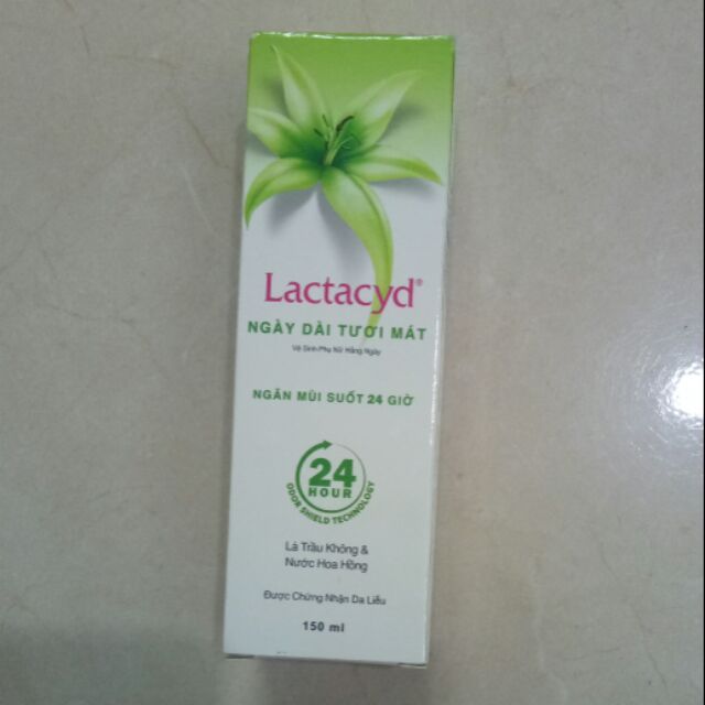 Dung Dịch Vệ Sinh Lactacyd Trầu Không &Nước Hoa Hồng . 150ml
