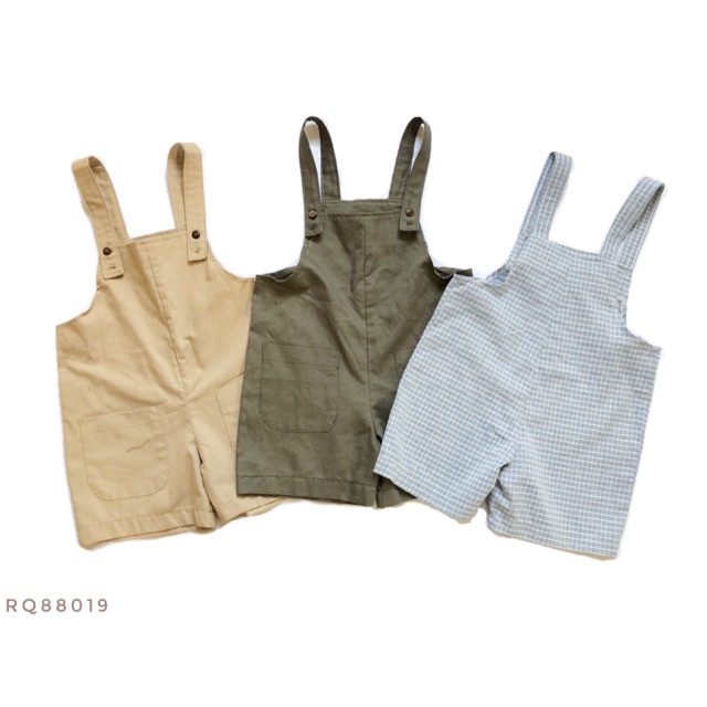 Quần yếm Linen cho bé