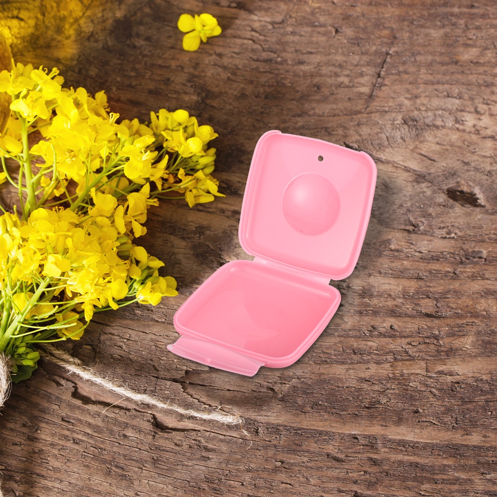 Hộp Đựng Đồ Vệ Sinh Cá Nhân Mini Bằng Nhựa Màu Sắc Ngẫu Nhiên