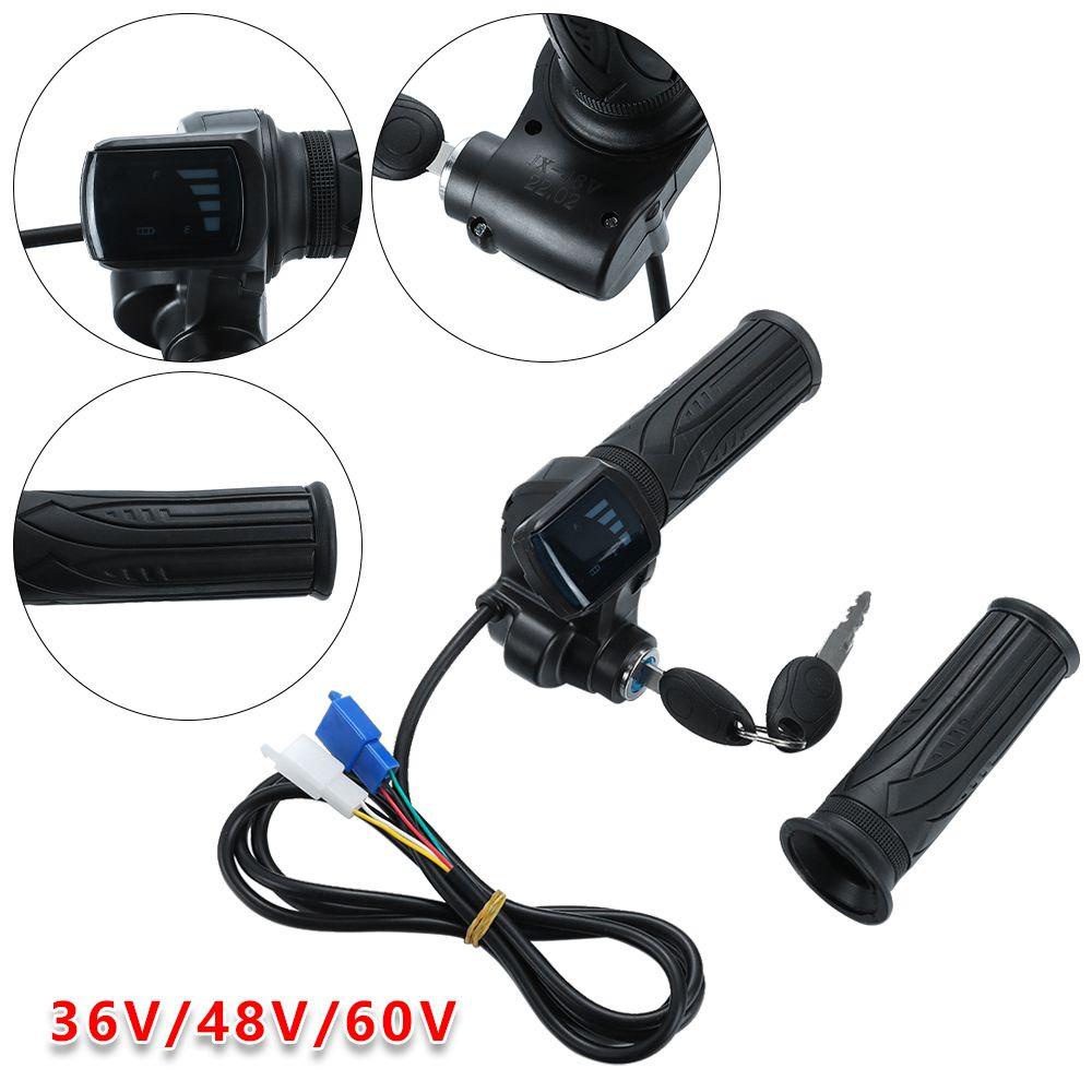 JUNE Phụ Kiện Tay Nắm Gia Tốc 36V / 48V / 60V Chuyên Dụng Cho Xe Đạp Điện
