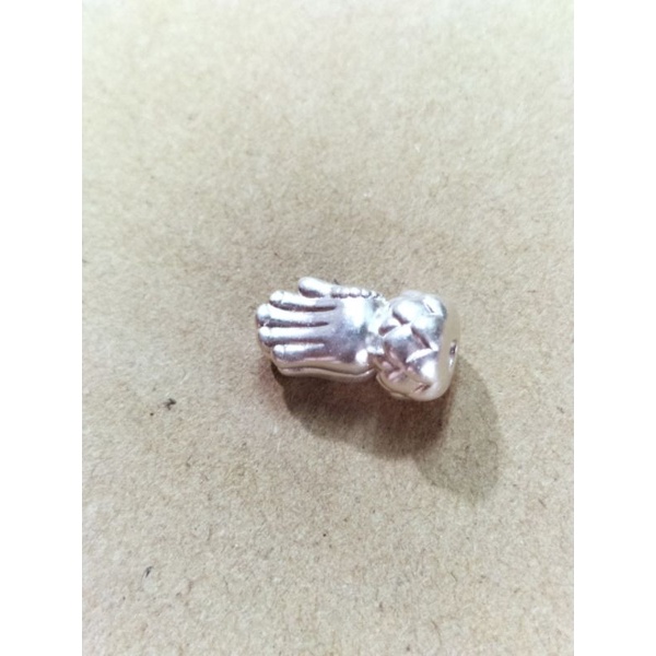 Charm bông sen bàn tay phật bạc s925 vĩnh viễn bảo hành bạc