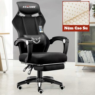 Ghế lưới văn phòng kèm massage nệm cao su