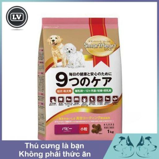 Thức Ăn Cho Chó Con - Smartheart Gold Puppy Gói 1kg Phụ kiện Long Vũ