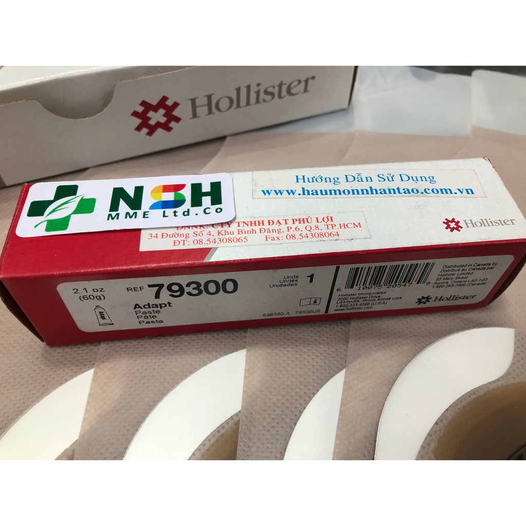 KEM CHỐNG XÌ HOLLISTER 79300 DÙNG CHO HẬU MÔN NHÂN TẠO Kem chống xì Adapt Skin Barrier Paste 79300 của Mỹ