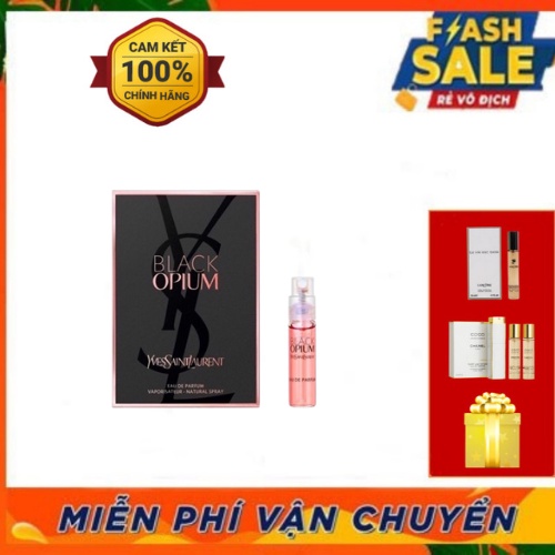 Nước Hoa Vial YSL Optium Black EDP 2ml