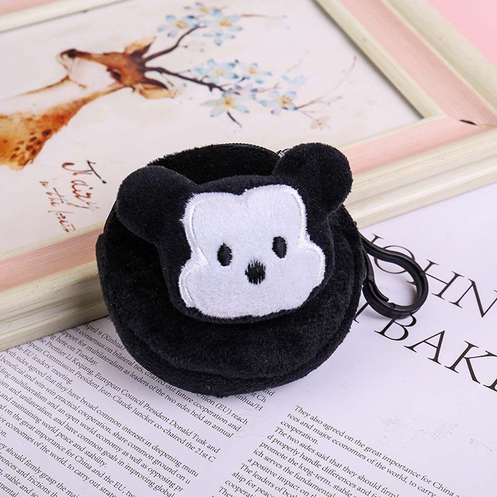 Túi Đựng Tai Nghe / Tiền Xu Phủ Bông Mini Dễ Thương