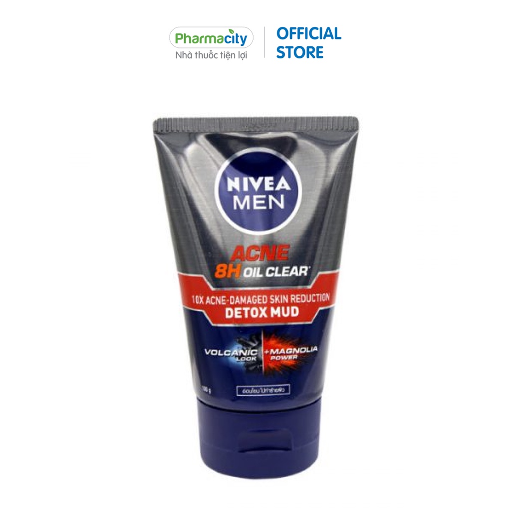 Sữa rửa mặt Nivea dành cho nam Men Acne-Damaged Skin Reduction (100g)