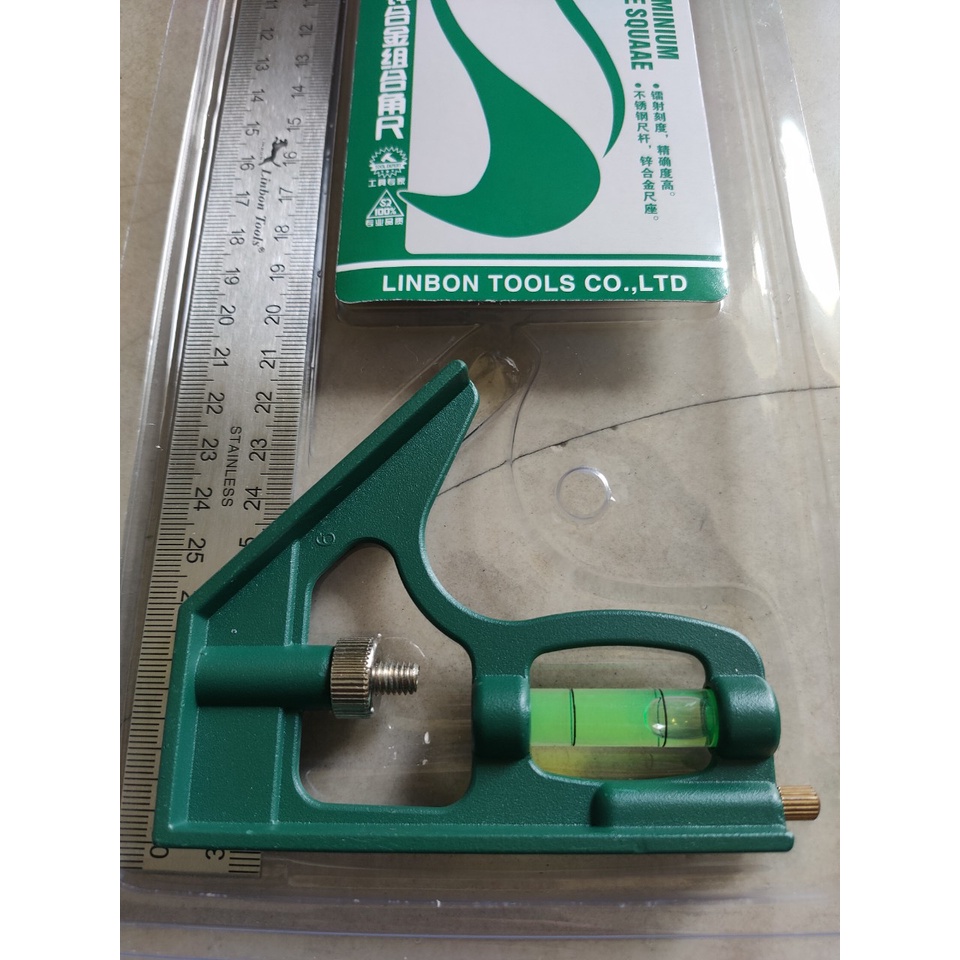 THƯỚC KE GÓC CÓ THỦY LINBON L0209